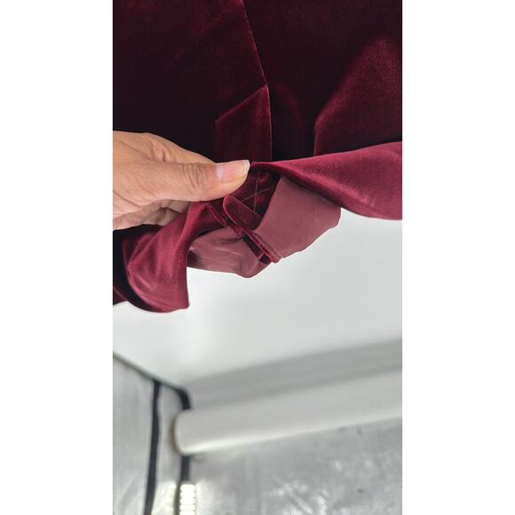International Concepts maroon Velvet Blazer chic special occasion size 2XL - Picture 7 of 8